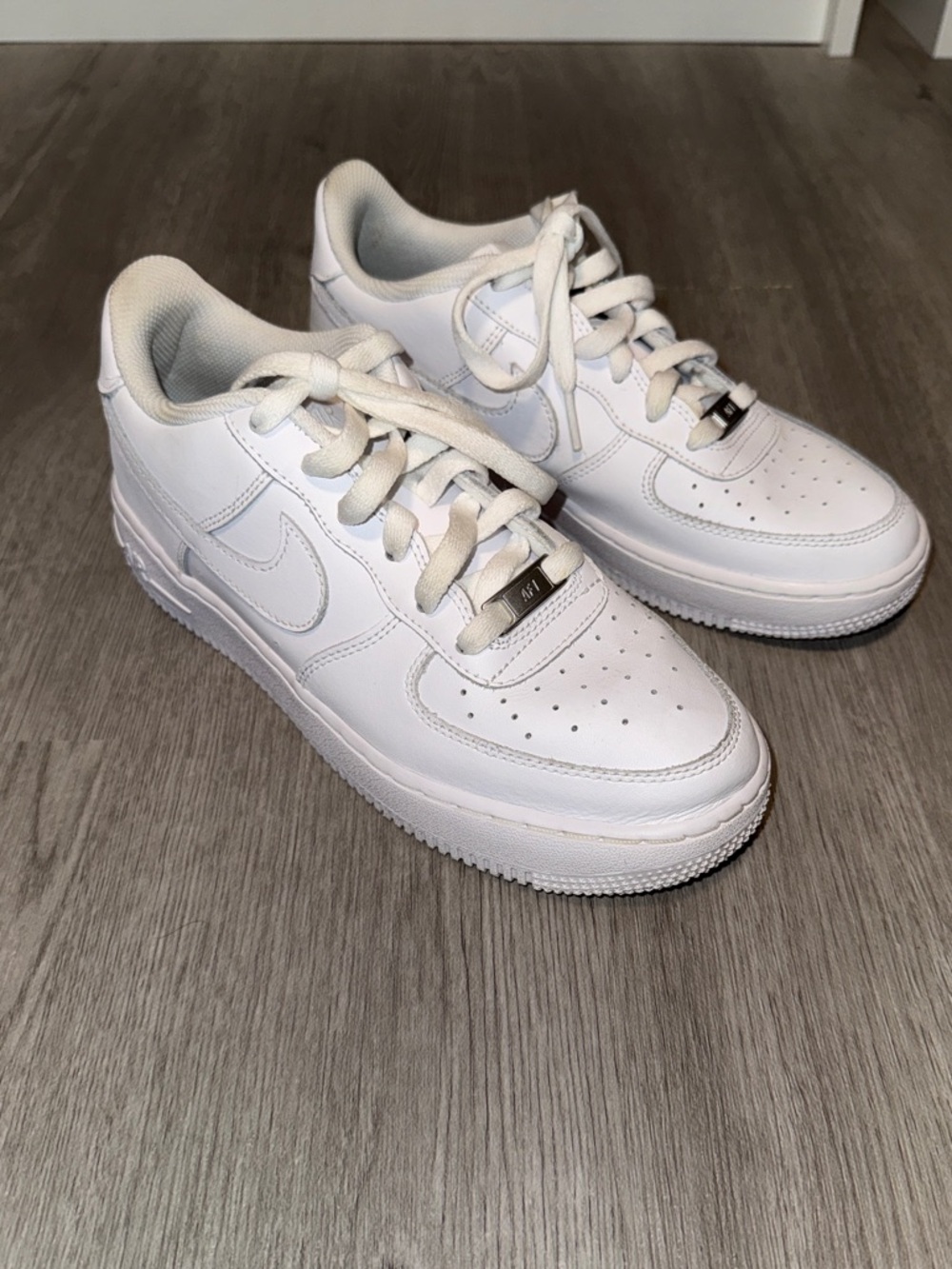 Nike Air Force 1’s - White - Size 6.5Y
